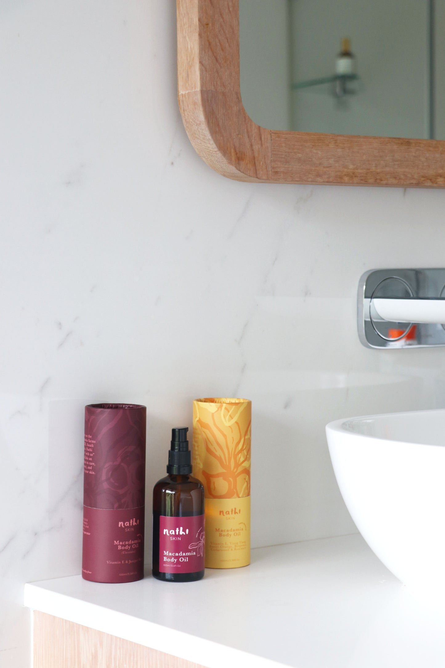 Unscented Macadamia Body Oil - 100ml